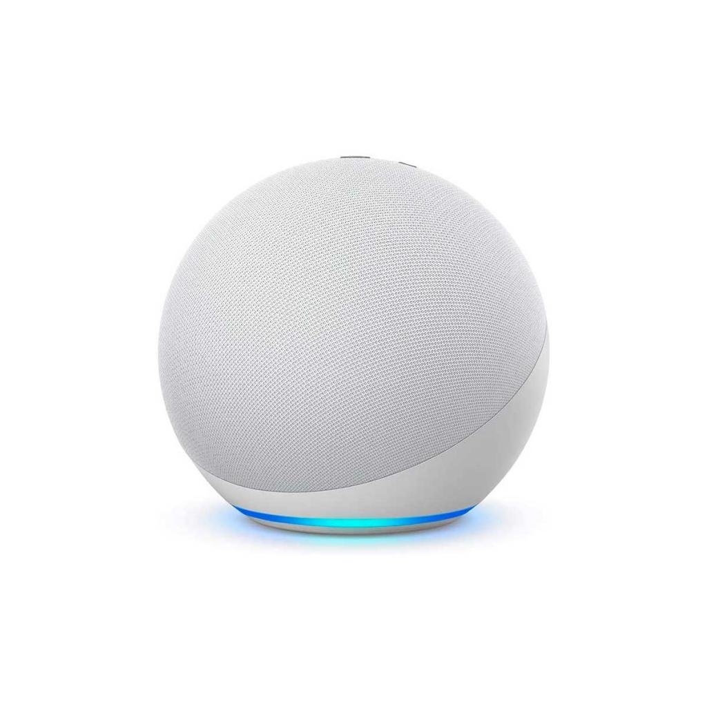 Bocina inteligente Echo Dot en color blanco